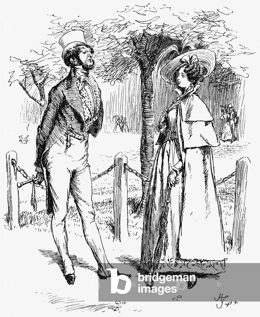 "«Cranford»" di Hugh Thomson, b/w