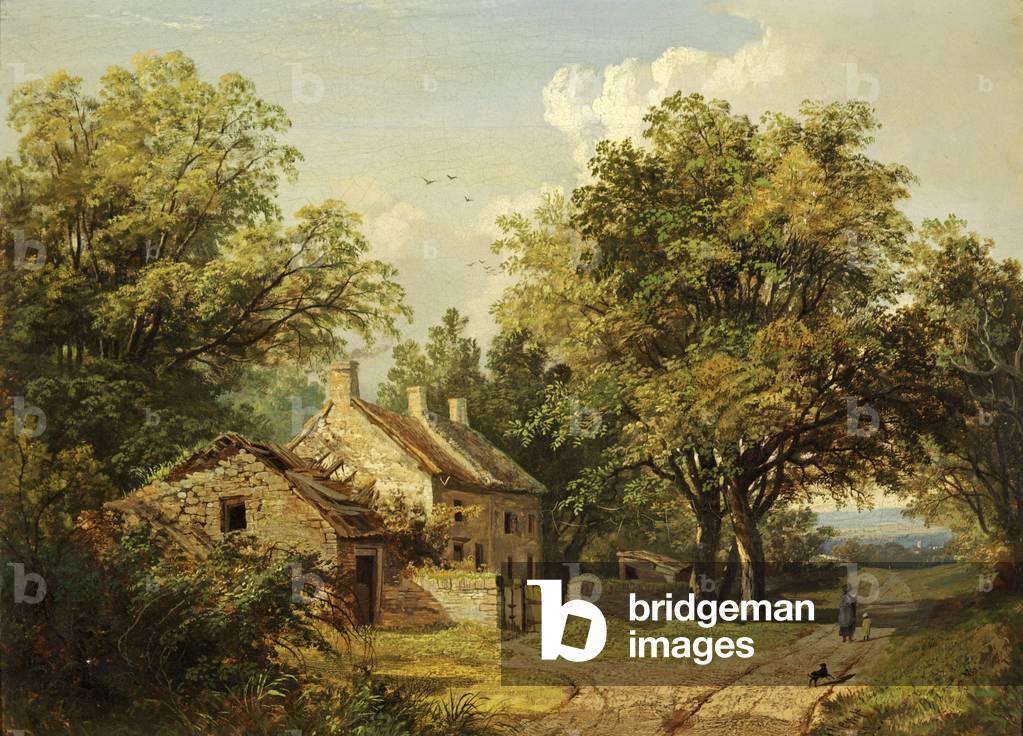 Landscape, 1852 (oil on canvas)