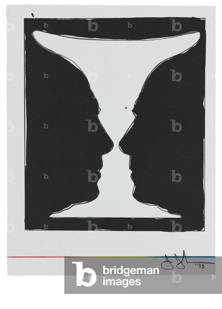 Coppa 2 Picasso, 1973 (litico a colori)