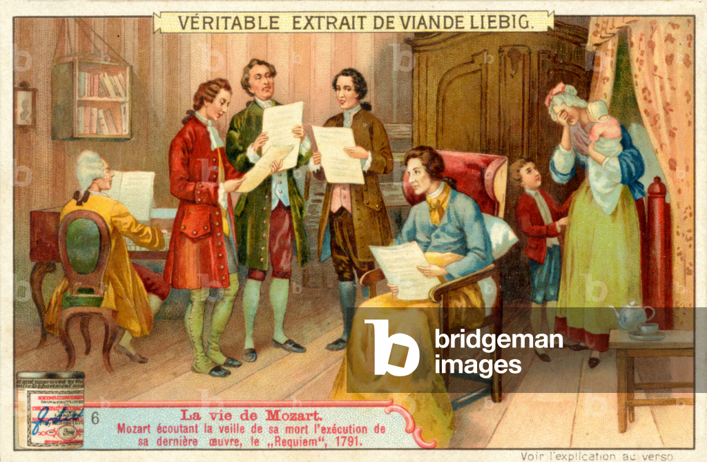Bild von Druck "Mozart Österreichischer Komponist"