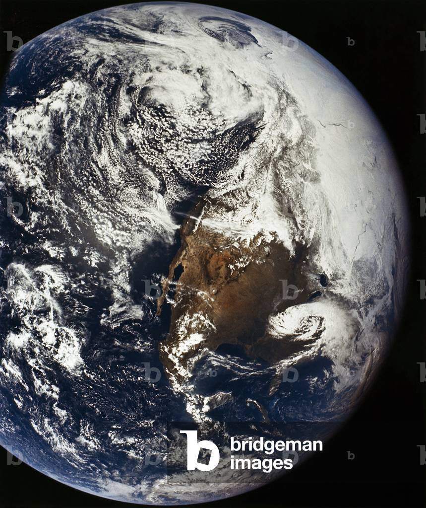 Image of APOLLO 16: EARTH, 1972 A view of Earth from the