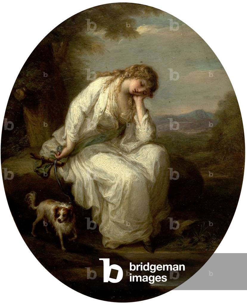 Image of Painting depicting Maria (oil on canvas) by Angelica Kauffman