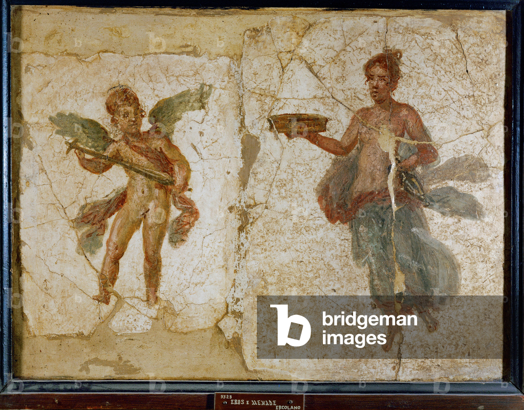 Eros e menade, da Ercolano