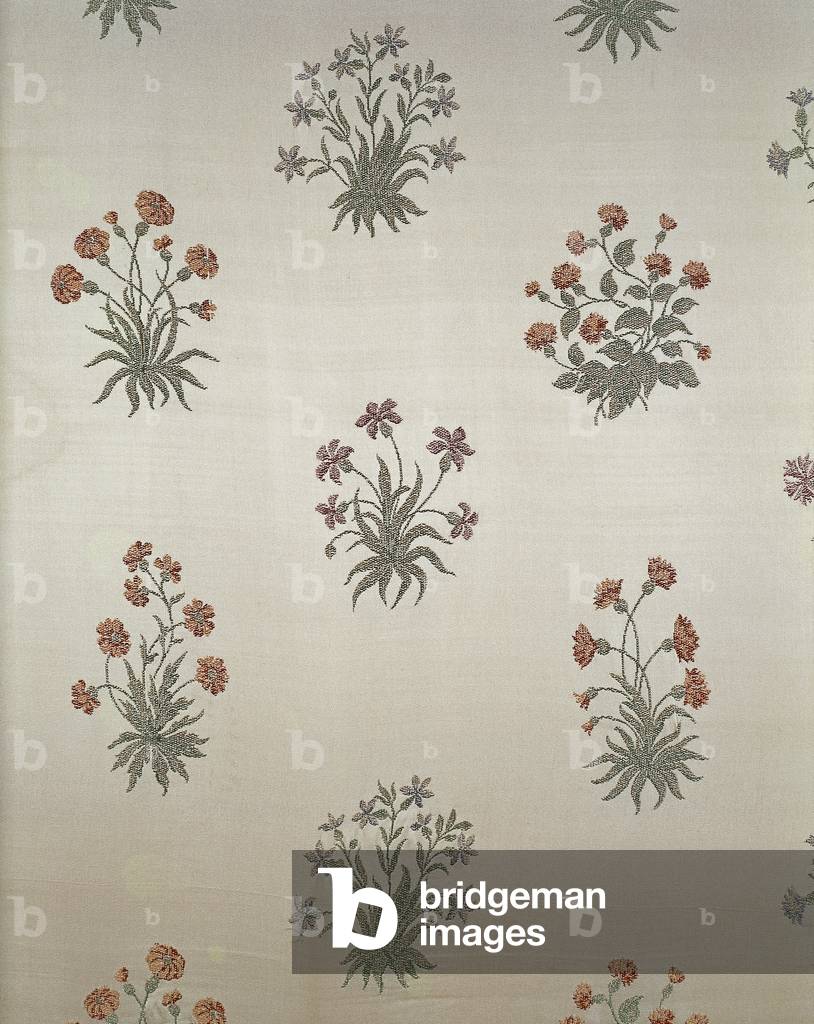 Spring pattern brocade