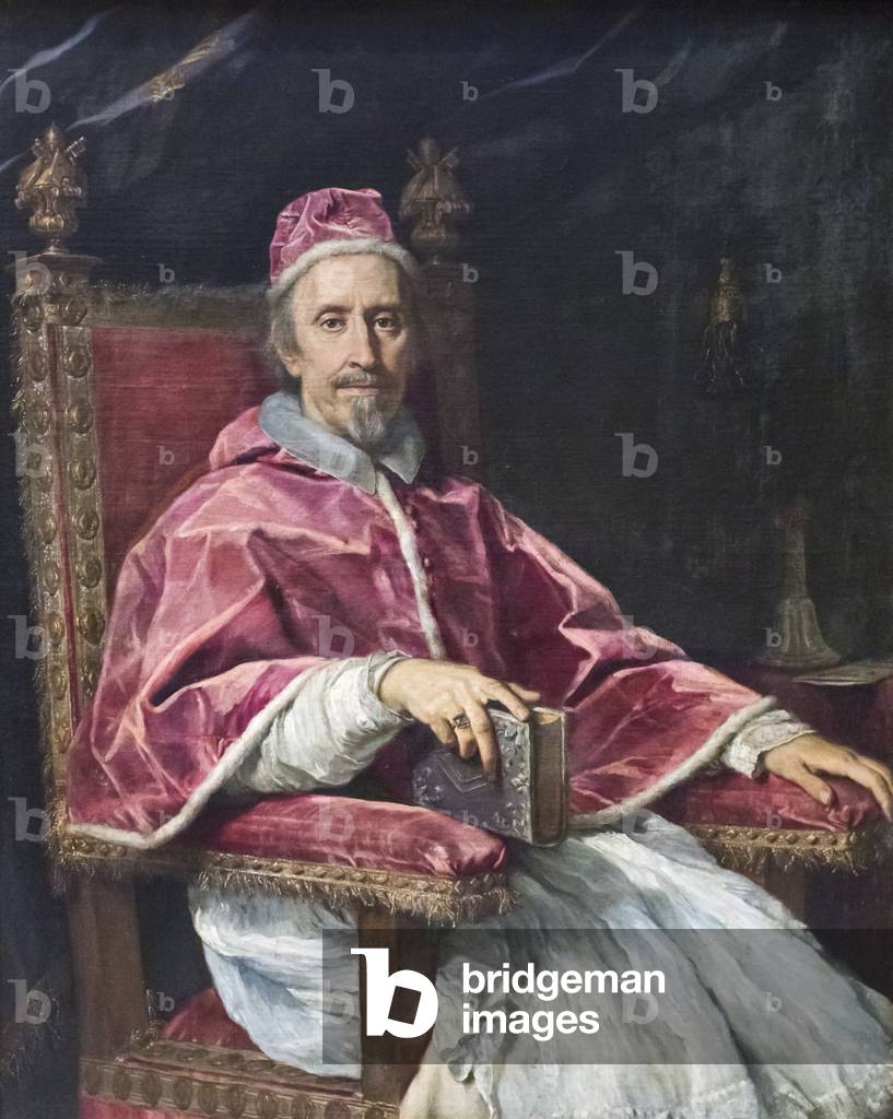 Ritratto di Clemente IX, 1669 (olio su tela)
