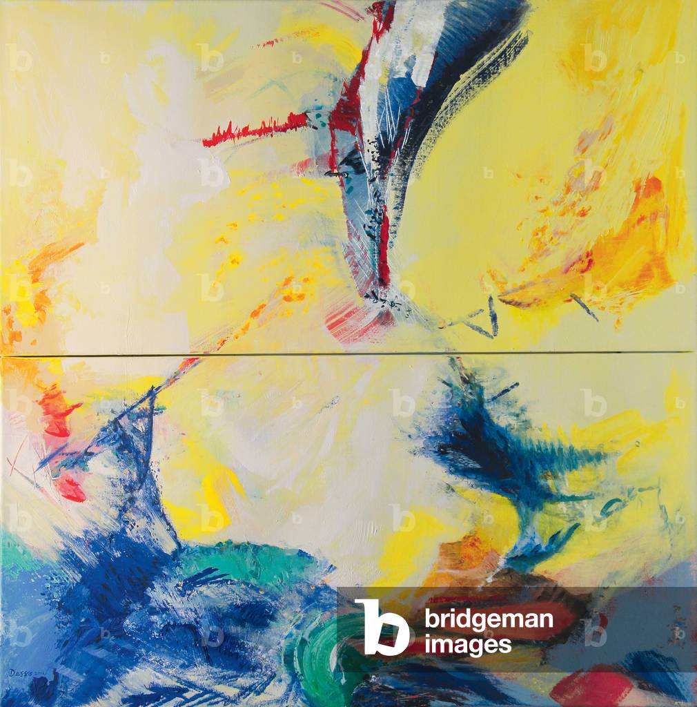 Sonntag Morgen 1, 2012 (Acryl auf Leinwand)