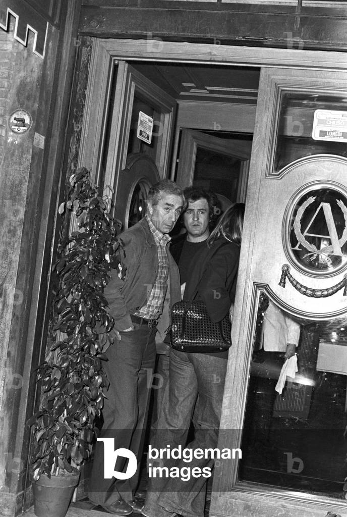 Image of Bernardo Bertolucci und Michelangelo Antonioni, Italien, 1975
