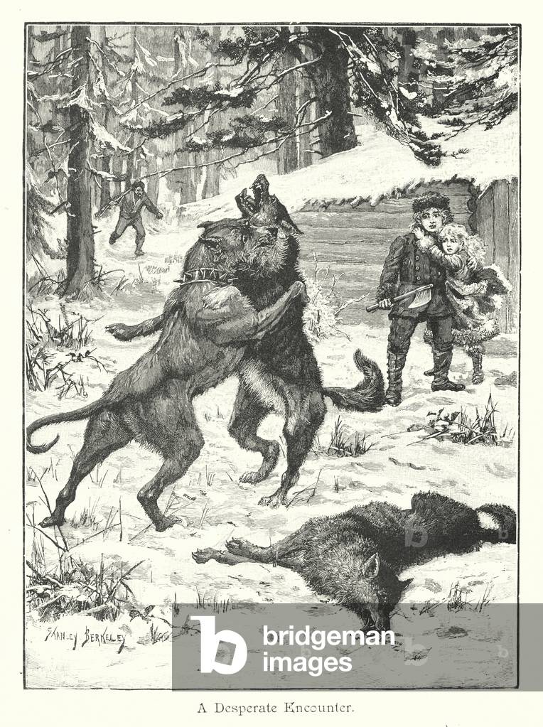 A Desperate Encounter (litho)