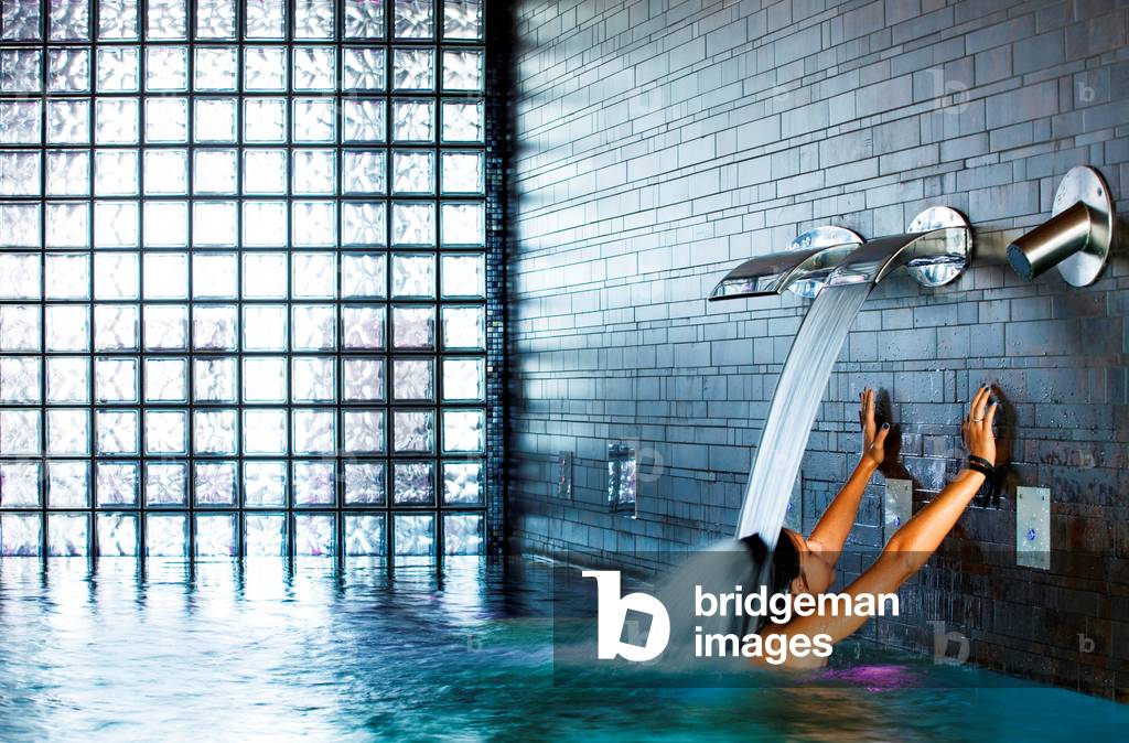 Bild von Fotografie "Frau in einem Spa (Foto)"