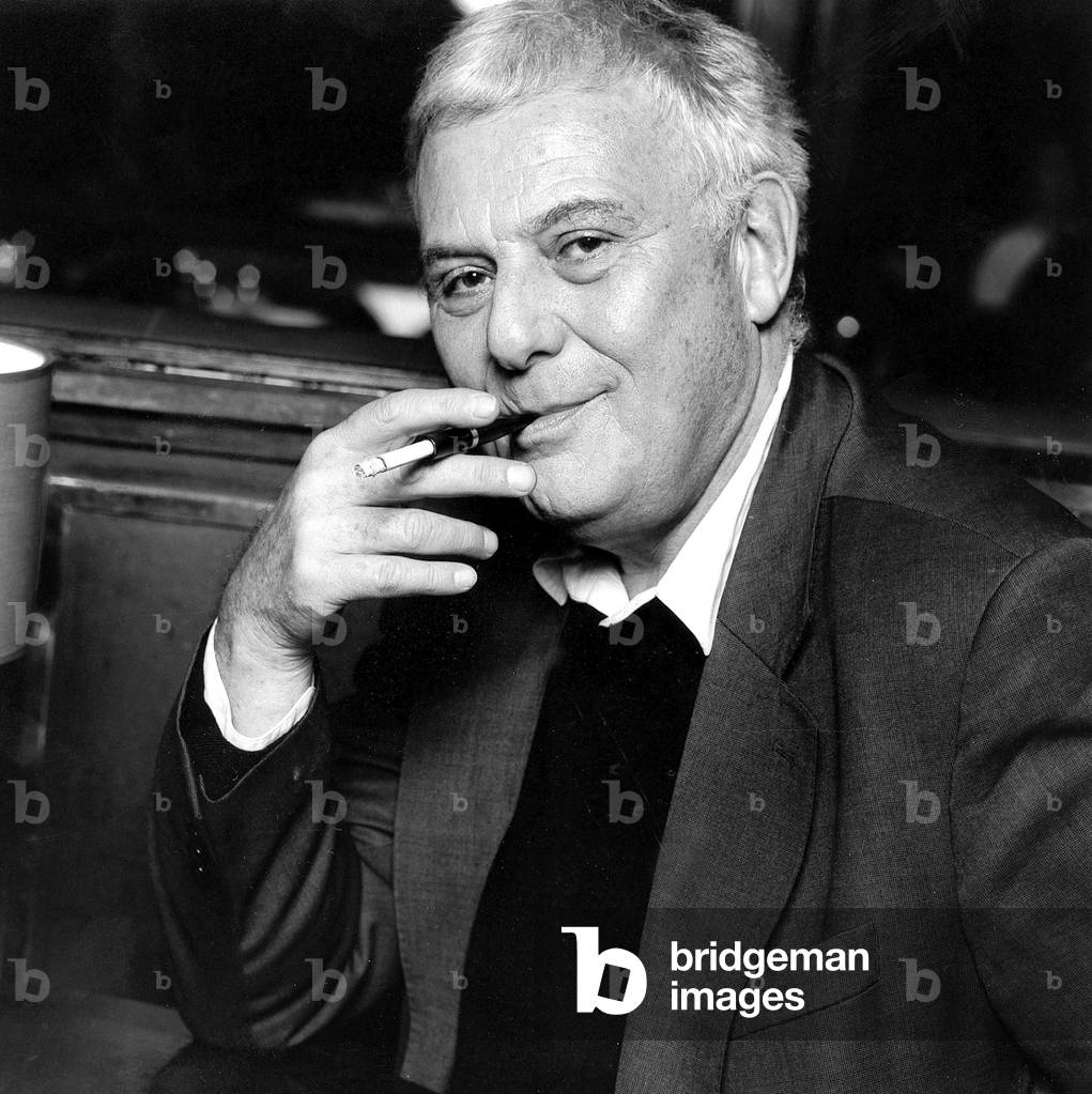 Image de Photographie représentant Philippe Sollers par Louis Monier, b/w
