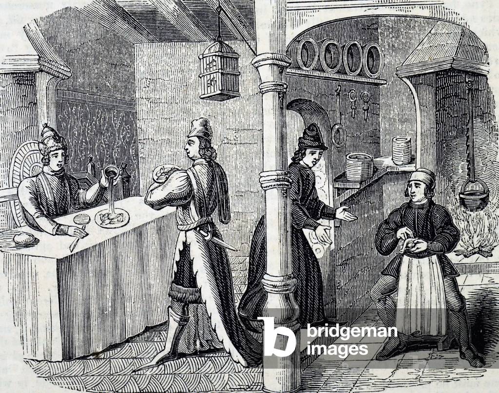 A Medieval English kitchen