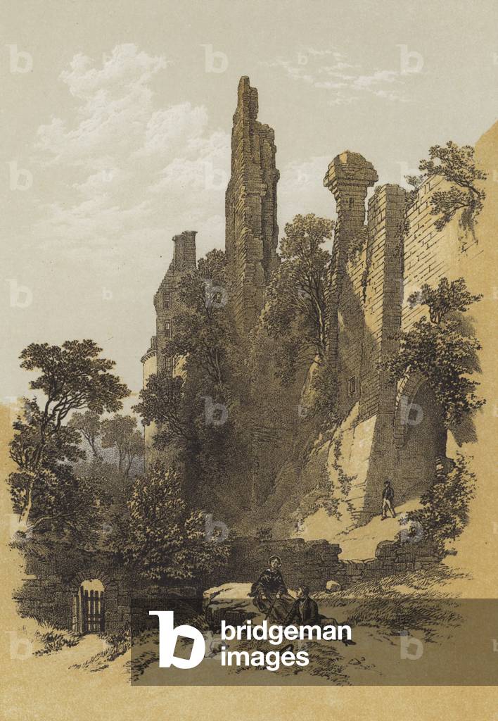 Schloss Roslin (Chromolitho)