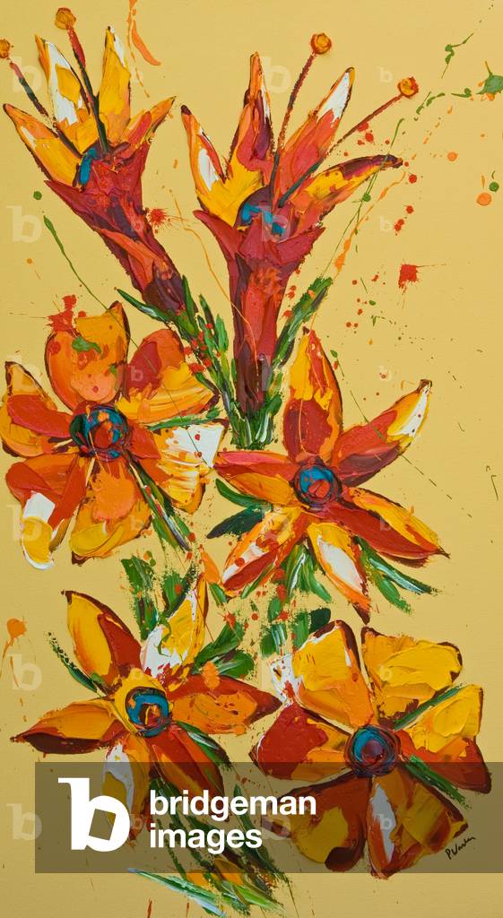 Fiore, 2007 (olio su tela)