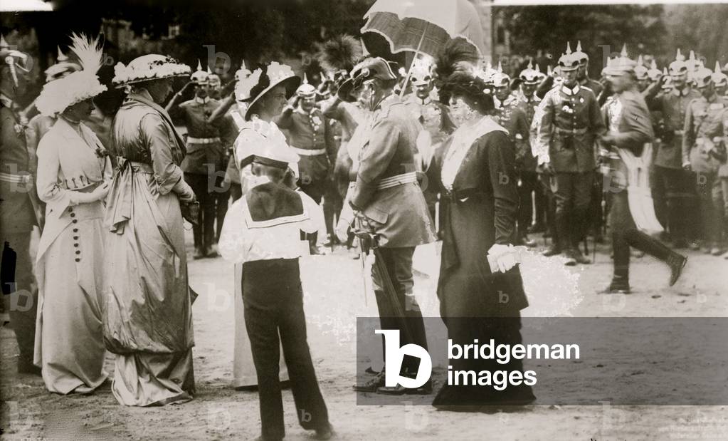 Immagine di Fotografia "Addio di Kaiser (foto)" 1914 di Unknown photographer, b/w
