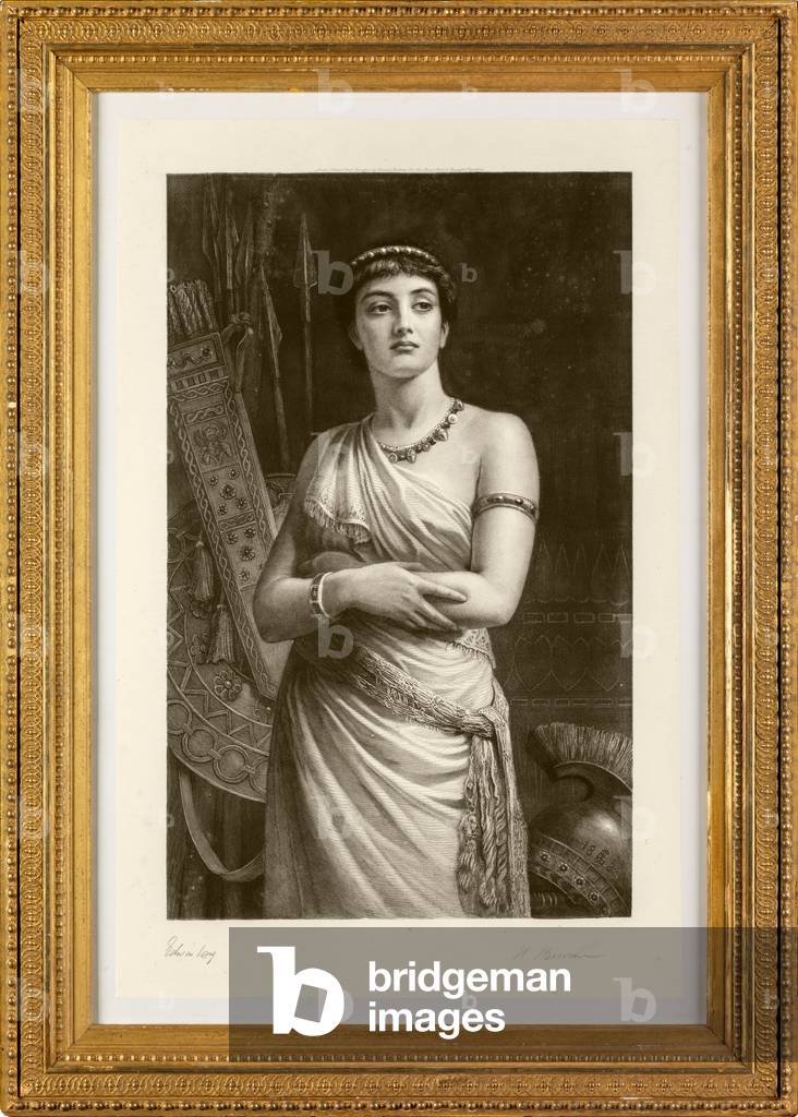 Immagine di Incisione "Merab (mezzotint)" di Herbert Bourne