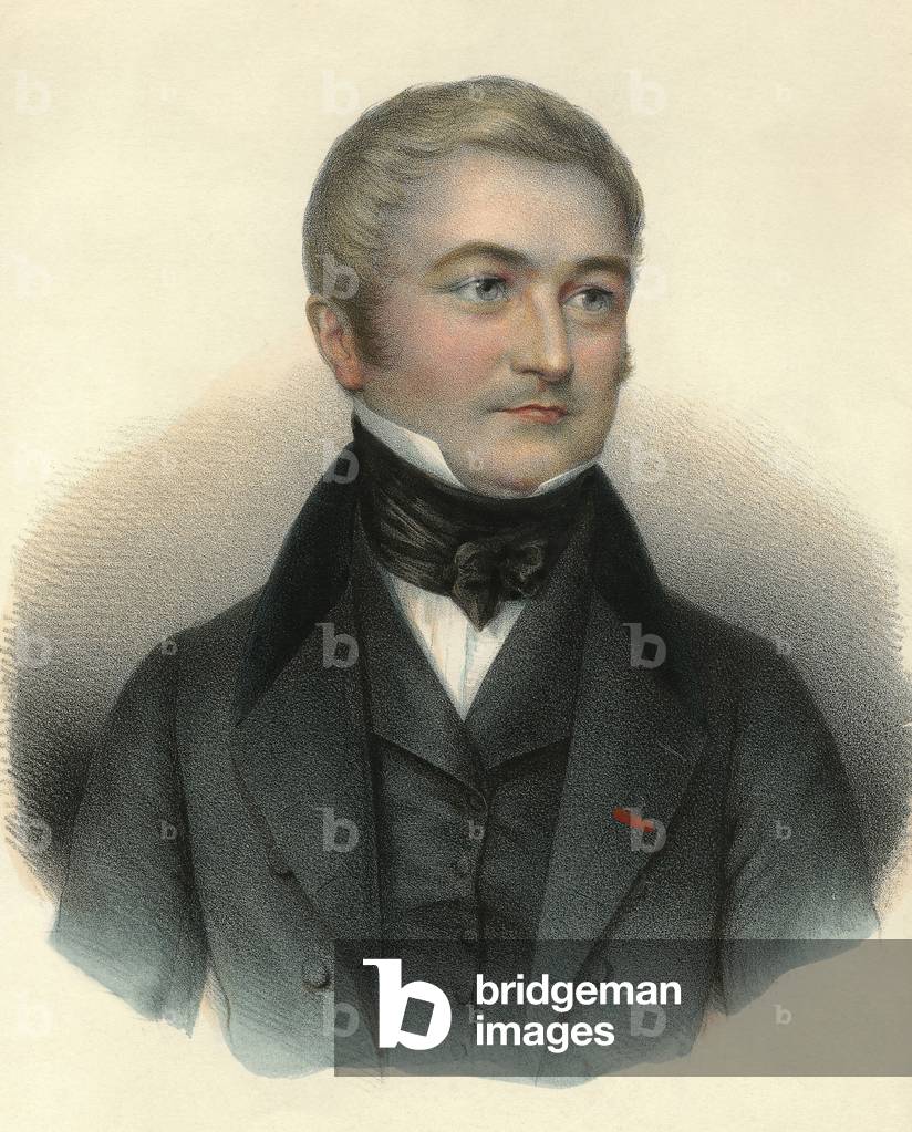 Adolphe Thiers (1797-1877) Presidente francese dal 1871 al 1873, incisione
