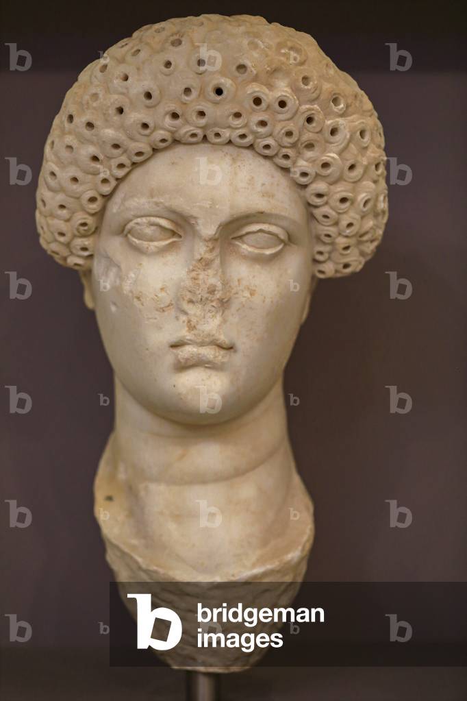 Head of an upper class woman by Roman