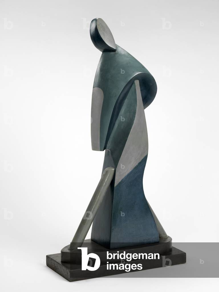 Image of Painting depicting Walking Soldier, c.1954 by Alexander Archipenko