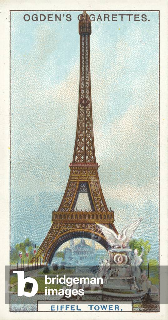 Torre Eiffel, la torre più alta del mondo (chromolitho)