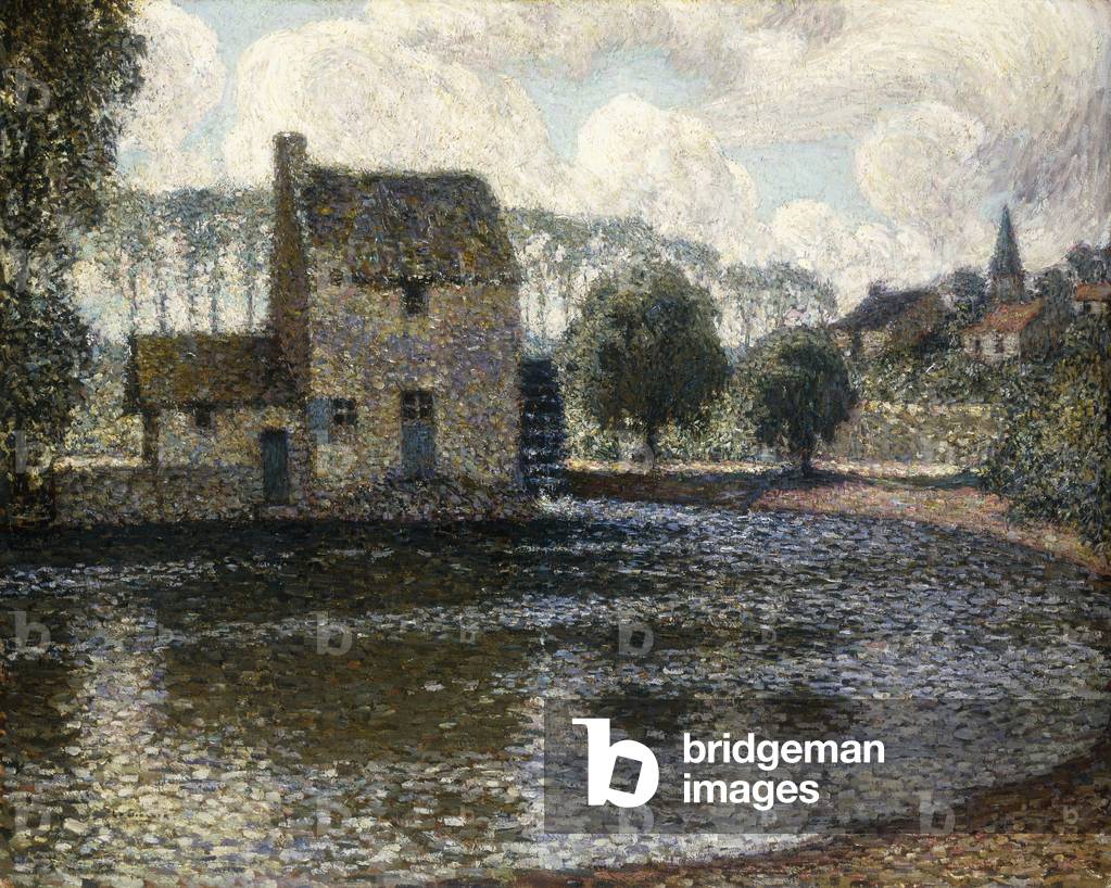 Il mulino a vento grigio; Le Moulin Gris, 1914 (olio su tela)