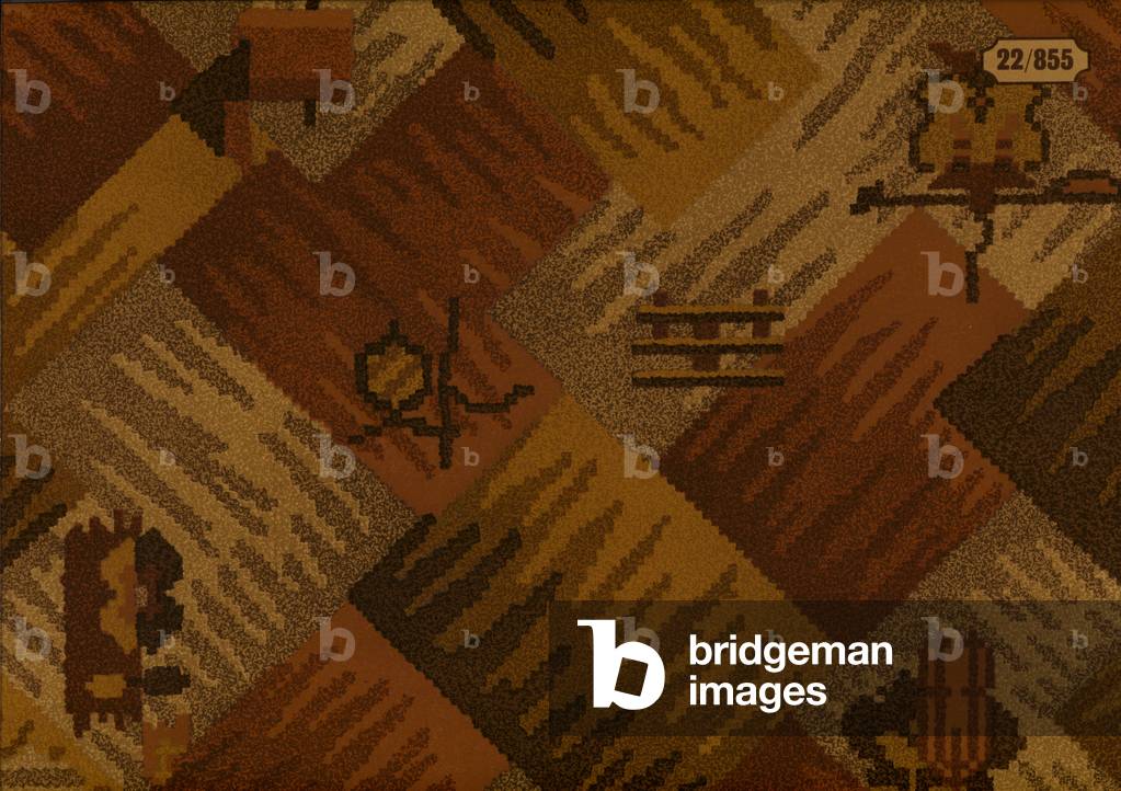 Image of Linoleum sample from Barry’s of Kirkcaldy, 193536 (colour