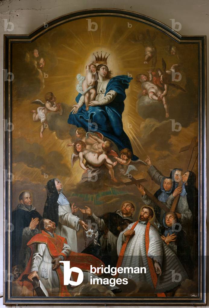 Immagine di Dipinto "Chiesa parrocchiale. Interno. Verniciatura."