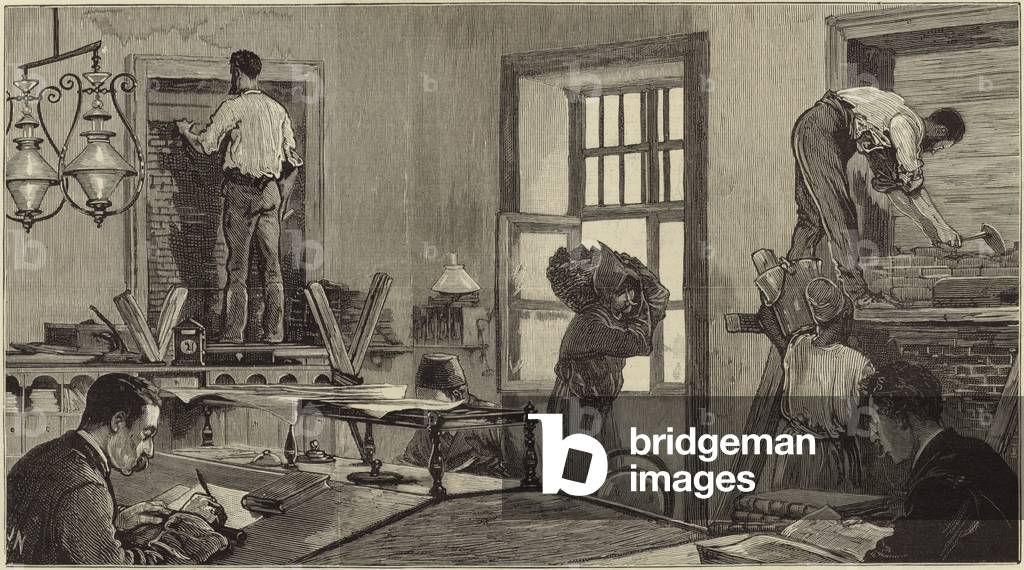 Die Krise in Ägypten (Gravur)