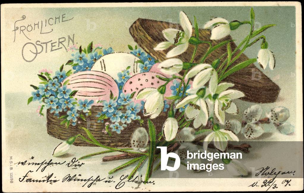 Bild von Druck "Präge Frohe Ostern"