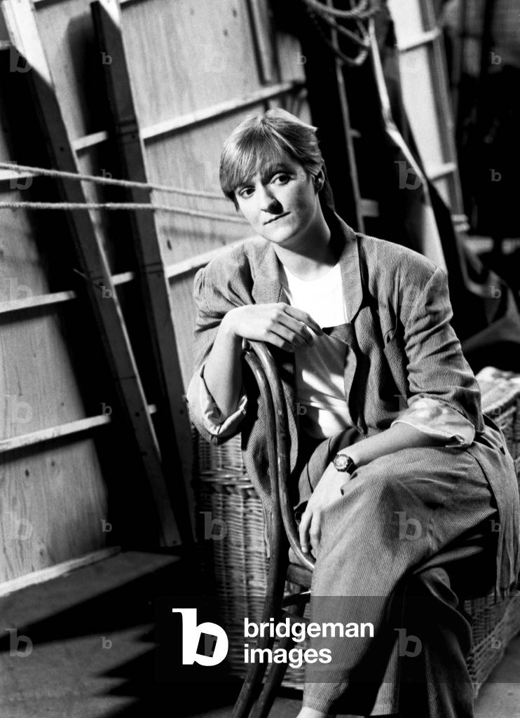 Bild von Fotografie "Debora Warner" von Sheila Rock, b/w