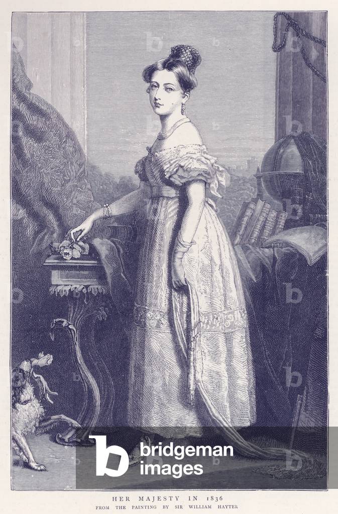 Sua Maestà nel 1836 (incisione)