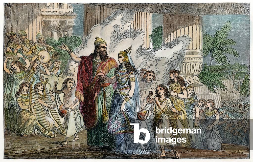 Image of XERXES I & ESTHER König Xerxes I. (Ahasverus) von Persien