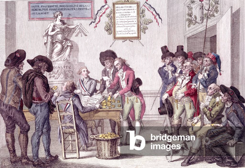 "Kohleunternehmen sowie die Ritter von Saint Louis haben" 1793