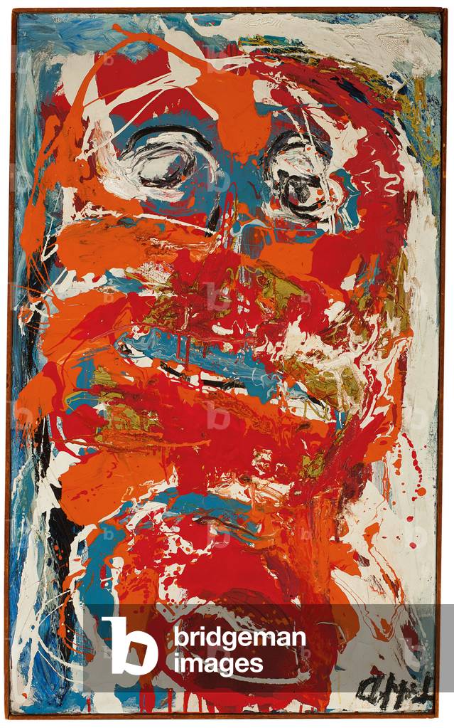 Image of Painting depicting Duke Ellington 1963 by Karel Appel