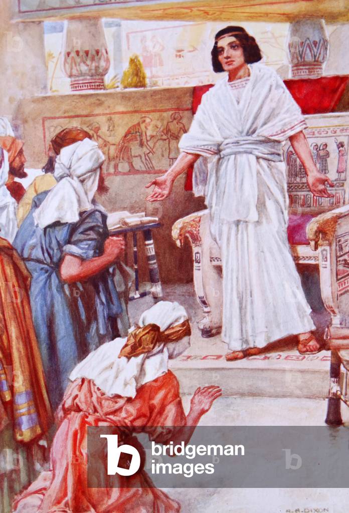 Joseph, vendu comme esclave par ses frères jaloux, est devenu vizir :
