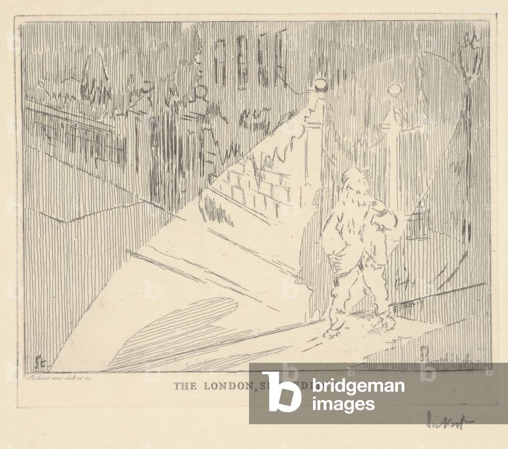 La Shoreditch di Londra (incisione)