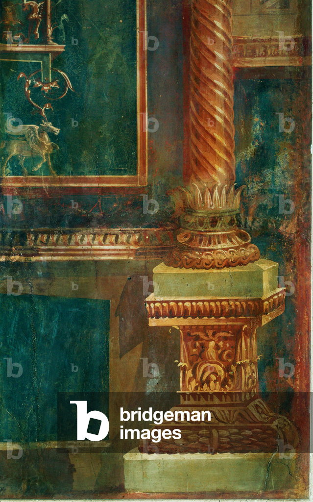 Image of Fresco depicting Scenic decoration … by Erich Lessing