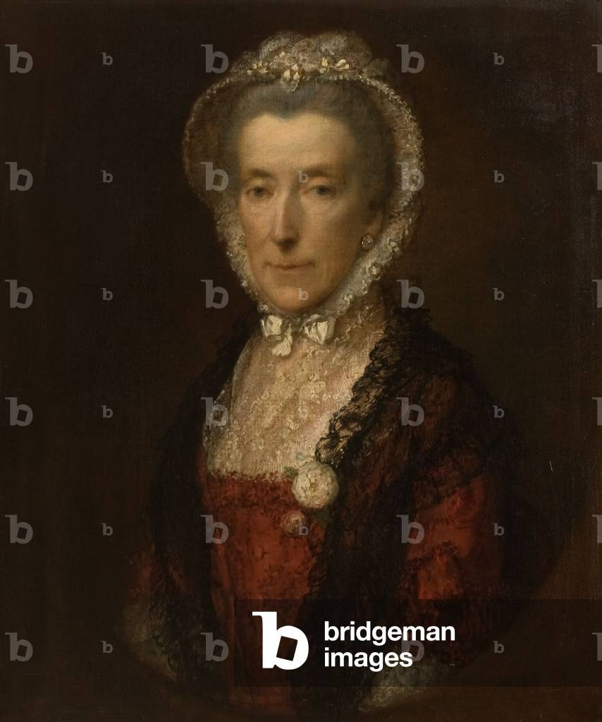 Bild von Gemälde "Porträt von Maria" von Thomas Gainsborough