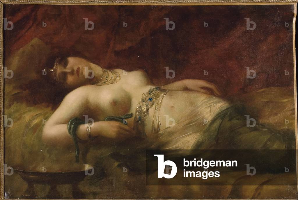 Cleopatra, fine sec. XIX (olio su tela)