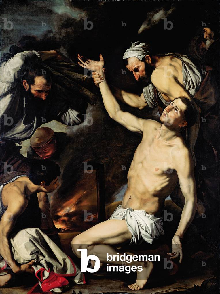 Immagine di Dipinto "il martirio di san Lorenzo (olio su tela)" di Jusepe de Ribera