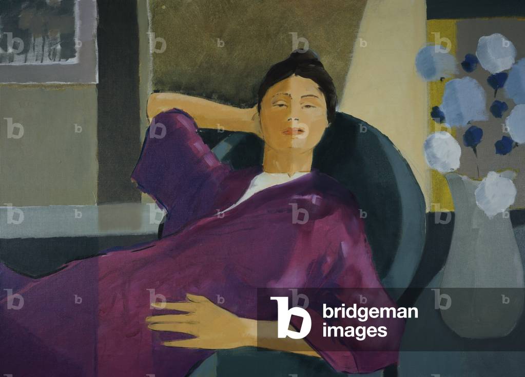 Zufriedenheit 1996 (Öl auf Leinwand)