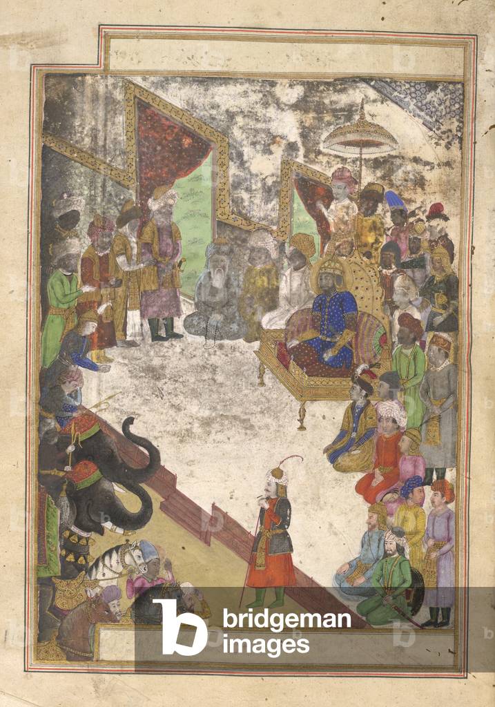 Timur riceve elefanti e altri bottini.