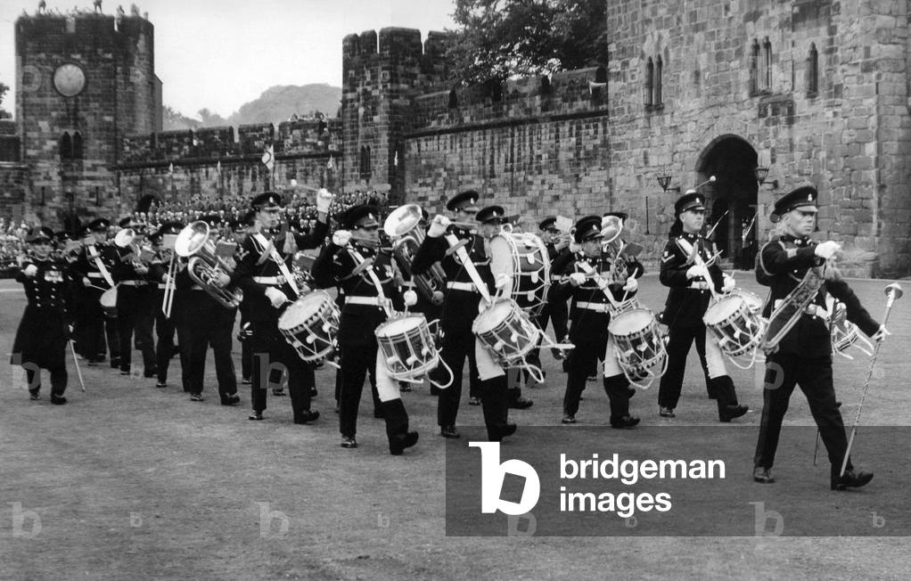 Image of The 7th Battalion of the Royal Northumberland Fusiliers at Alnwick