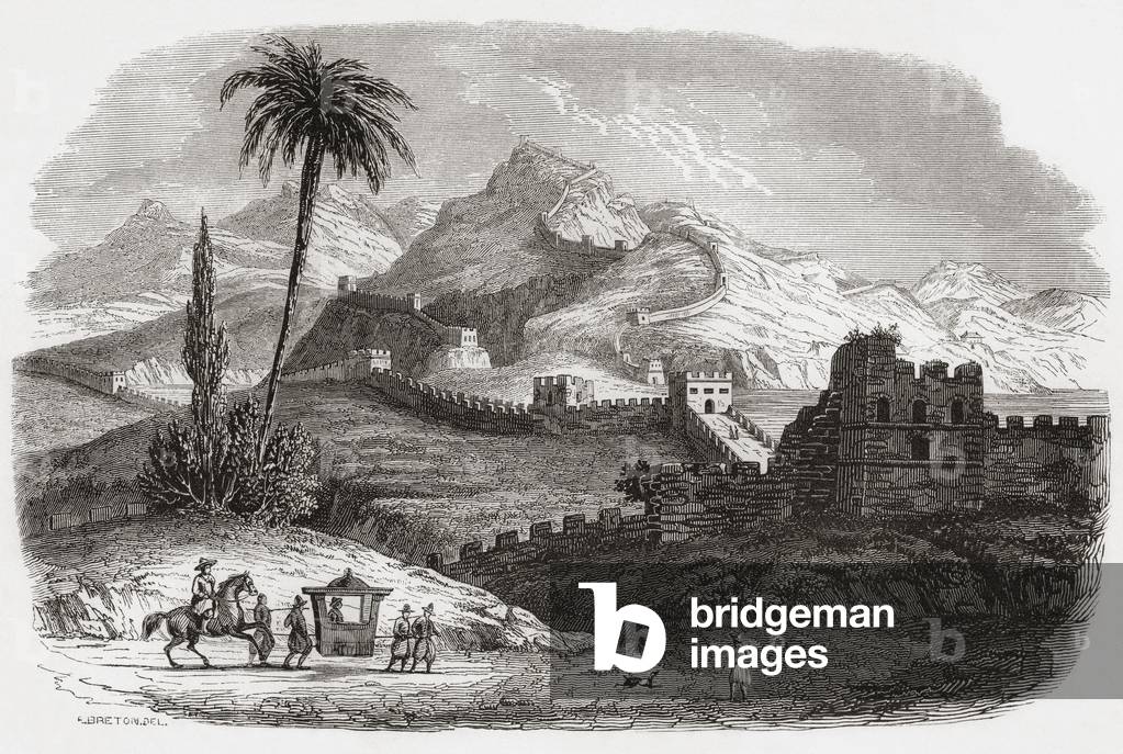 "Die Chinesische Mauer" 1843