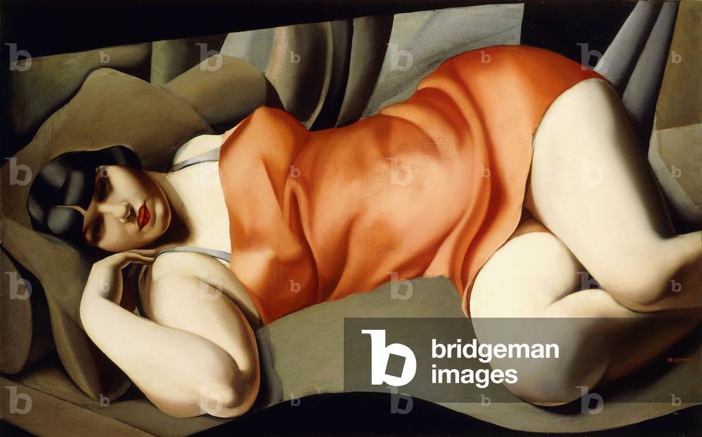 Die rote Tunika, 1927 (Öl auf Leinwand)