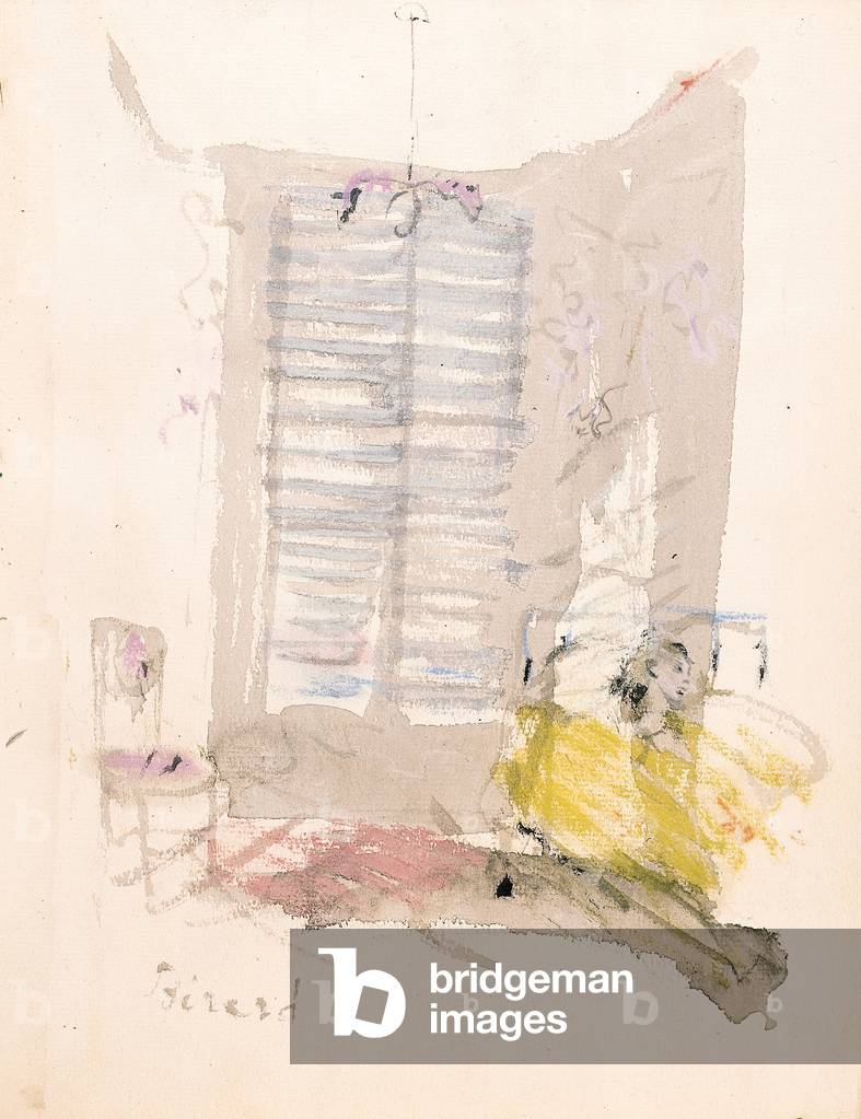 Immagine di Disegno "Illustrazione da 'Mille Rents'", 1947 di Christian Berard
