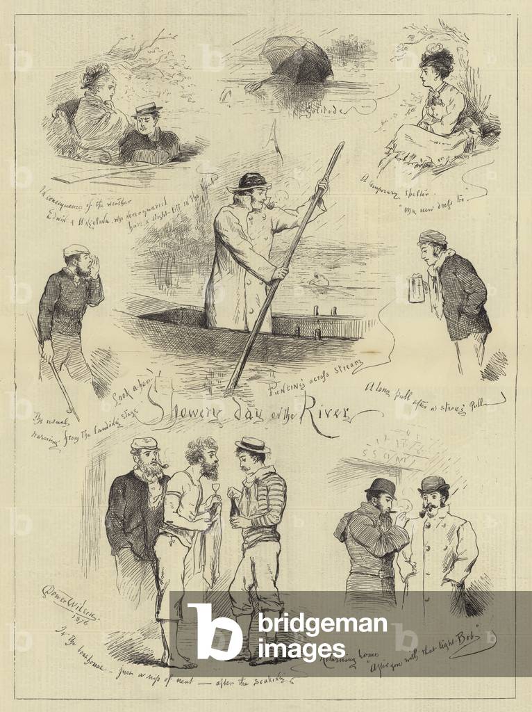 Giorno della doccia sul fiume (incisione)