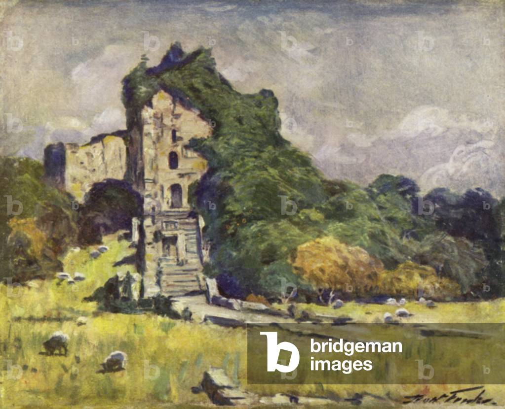 Old Castle Keep by Robert Fowler