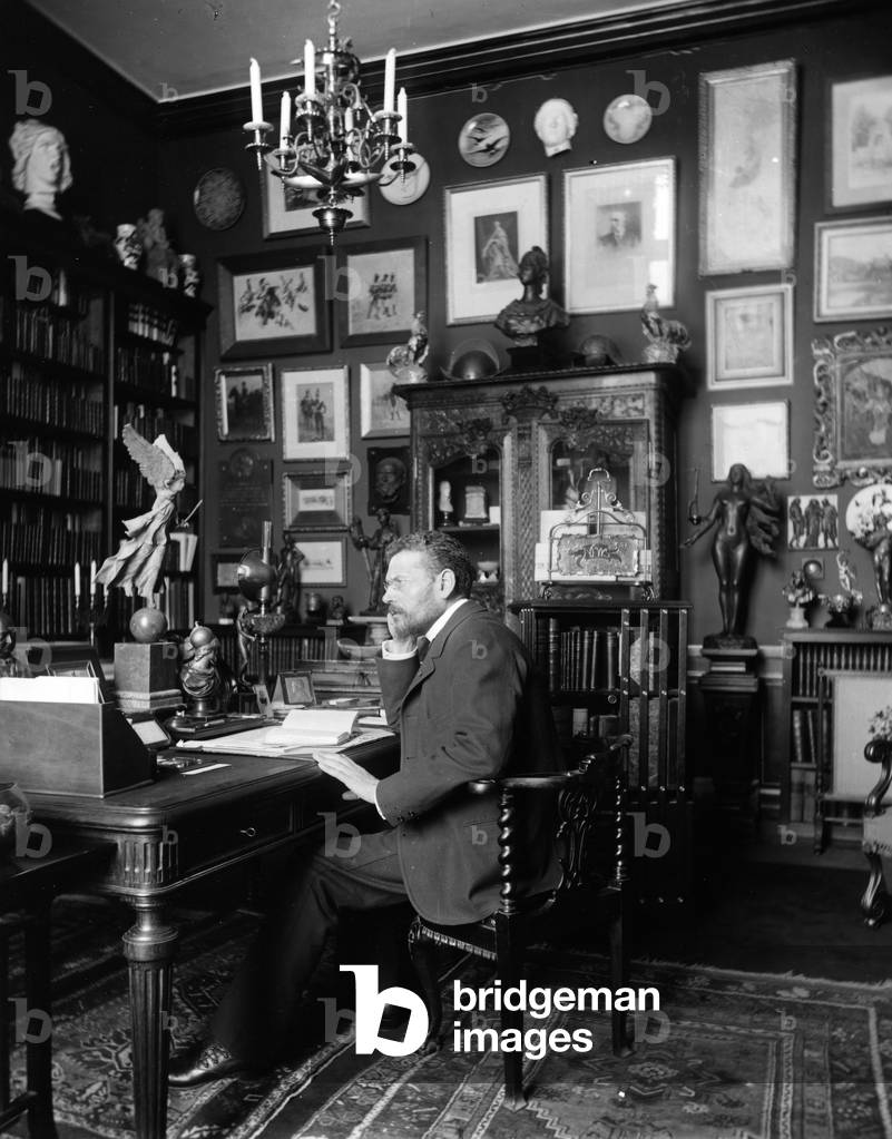 Immagine di Fotografia "Gustave Larroumet (foto b/n)" di Dornac, b/w