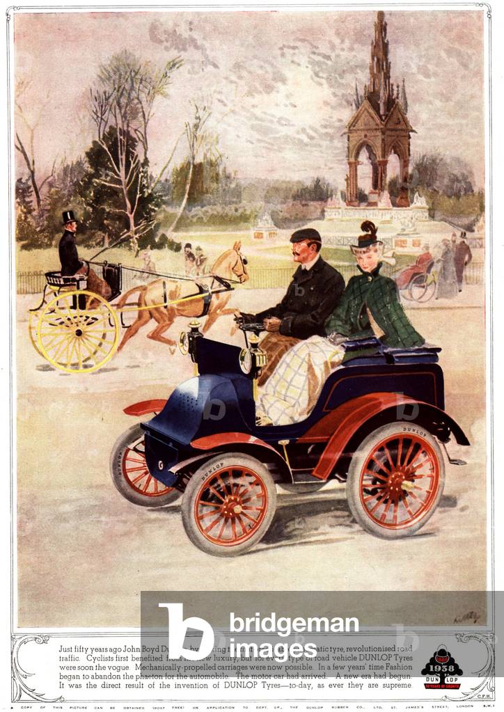 Image de Estampe représentant Dunlop Magazine 1930