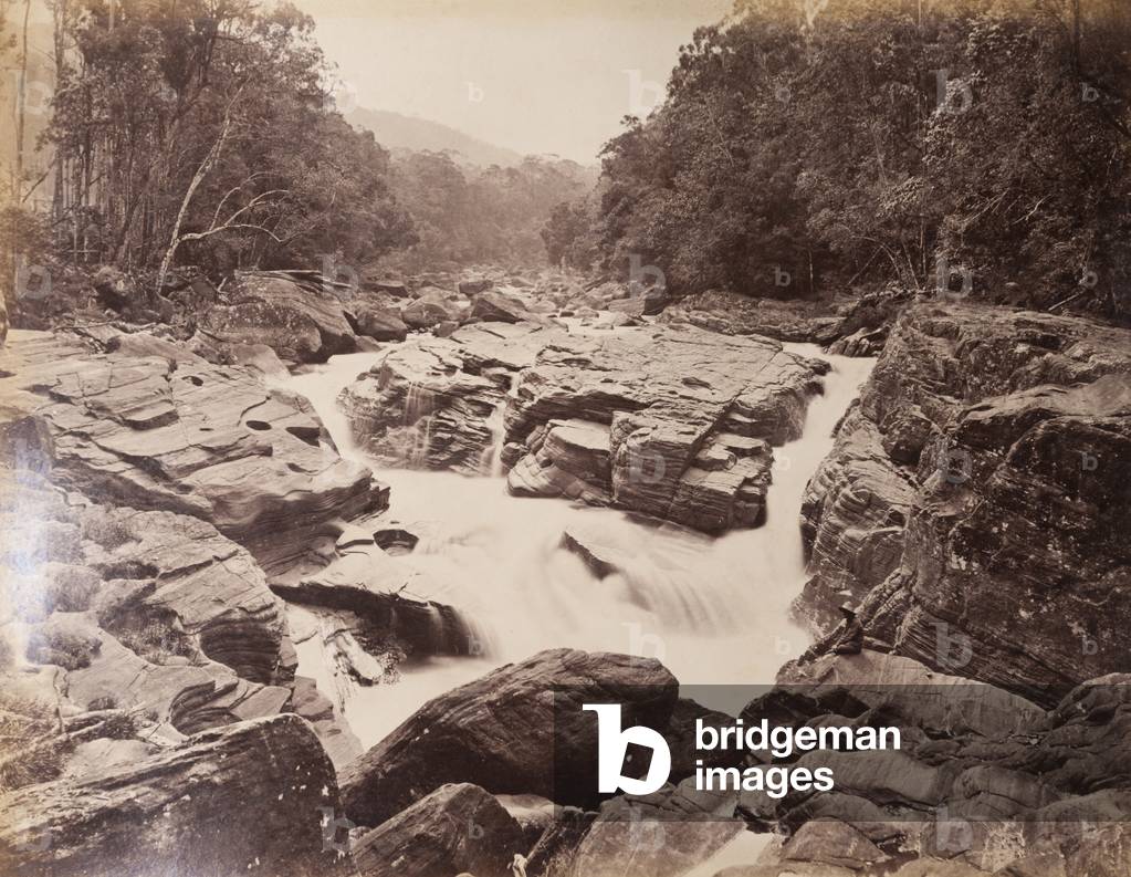 Rapidi fluviali, Sri Lanka, c.1885 (foto b/n) [2003/071/1/1/2/15]